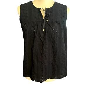 Tommy Hilfiger Navy Blue Sleeveless Top Small